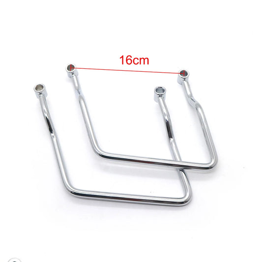 16cm Saddle bag Support Bar Bars Mount Bracket For Kawasaki Vulcan 750 VN750A