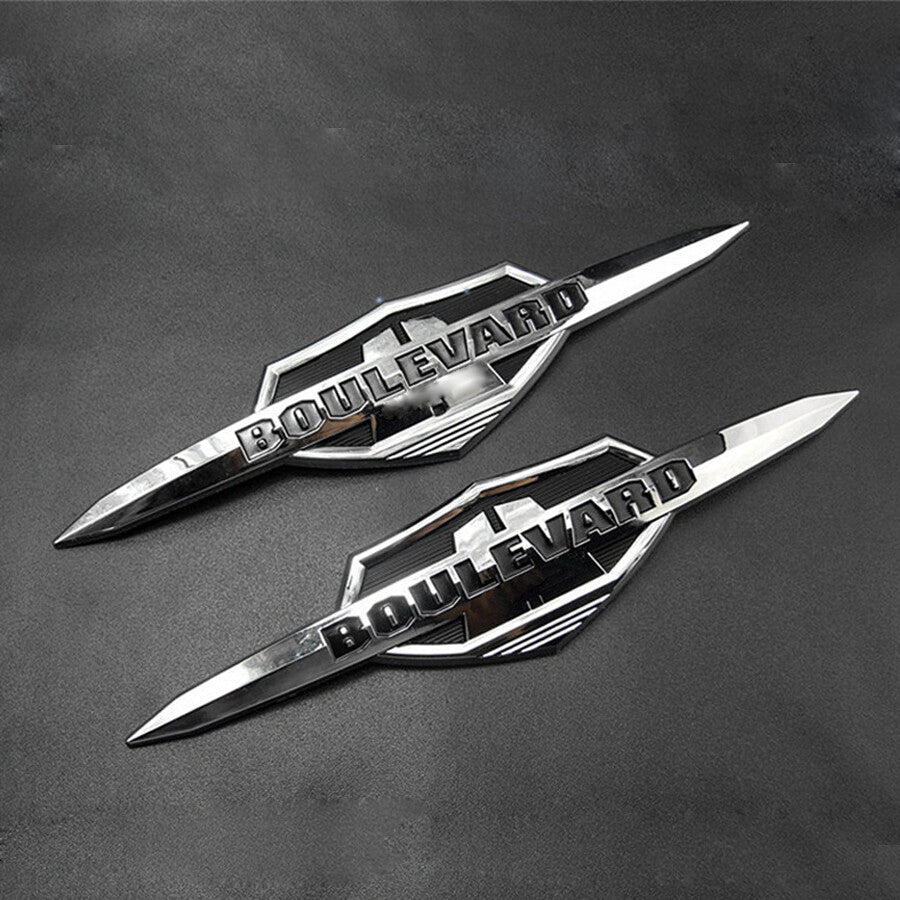 Gas Tank Emblem Badge Decals for Suzuki Boulevard C50 M50 C90 M90 C109R M109R
