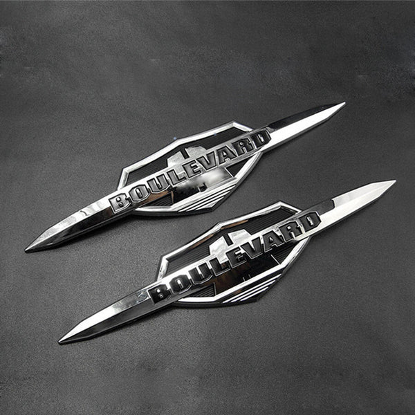 Gas Tank Emblem Badge Decals for Suzuki Boulevard C50 M50 C90 M90 C109R M109R