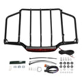 LED Light Trunk Luggage Rack Fit For Harley Touring Road King Touring 1993-2013