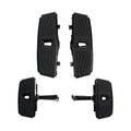 Driver & Passenger Floorboards Fit For Harley Cvo Street Road Glide 23-25 Black