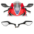 Pair LED Turn Signal Rear View Mirrors Fit For Honda CBR1000RR Cbr 1000RR 17-25