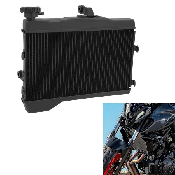 Aluminum Radiator Cooler Cooling Fit For Yamaha MT07 2021-2024 XSR700 2022-2025