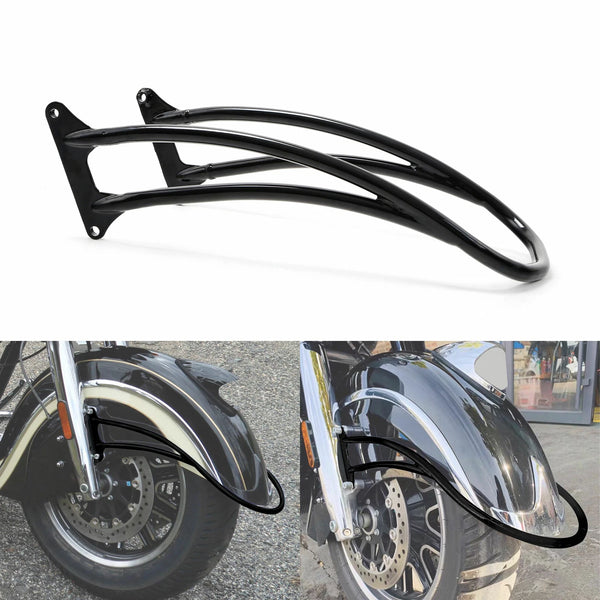 Front Fender Bumper Fit For Indian Chieftain Dark Horse 2016-2017 Black