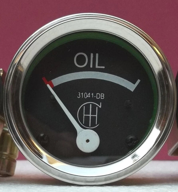 for IH/Farmall Oil Pressure Gauge fit A,B,F12, F14, F20, F30 series - Screwin