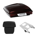Razor Trunk Backrest Mount Rack Fit For Harley Street Glide 14-Up Twisted Cherry