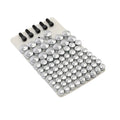 75 Pcs Chrome Bolt Topper Caps Fit For Harley Road King Electra Glide 2007-2013