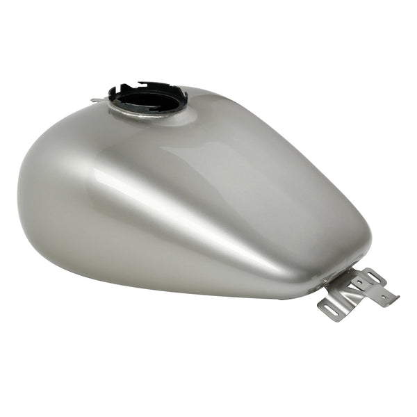 6 Gallon Fuel Gas Tank Fit For Harley Street Glide 2008-2023 2022 Silver Fortune