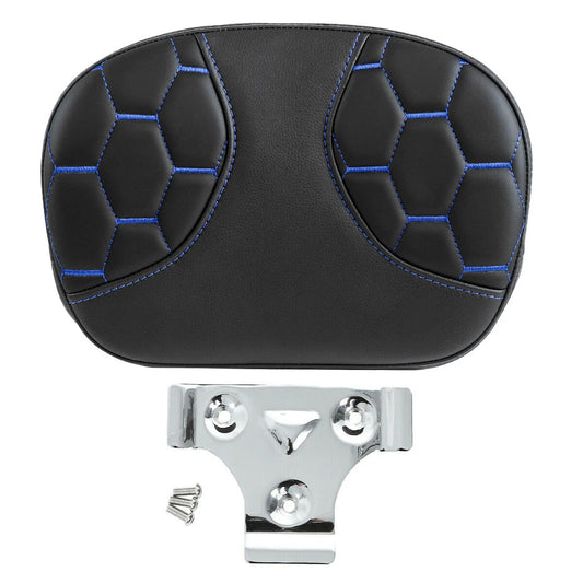 Black Passenger Sissy Bar Backrest Fit For Harley Touring Road King Street Glide