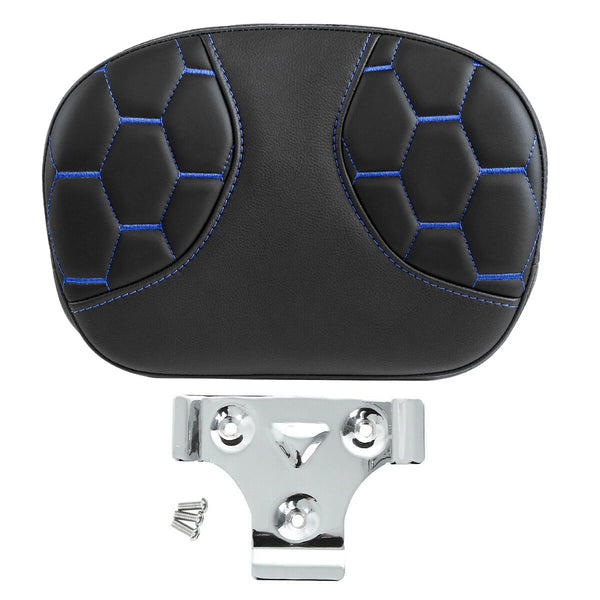 Black Passenger Sissy Bar Backrest Fit For Harley Touring Road King Street Glide