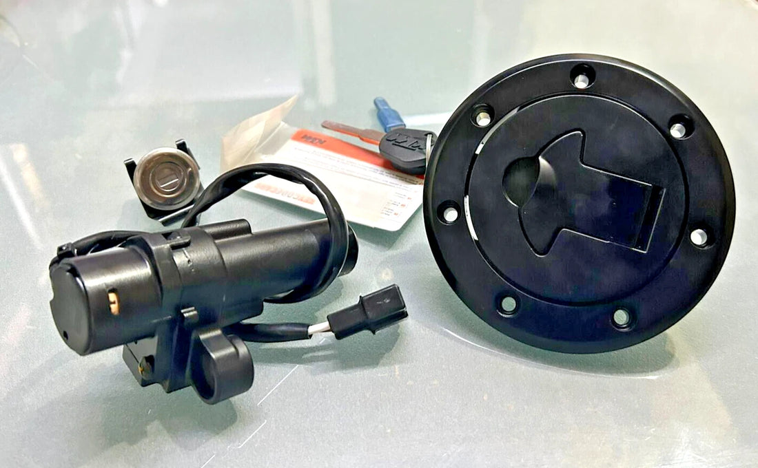 Best The Model Fit For KTM RC 390 Complete Lock Set Three IN One Evap 2017-2020