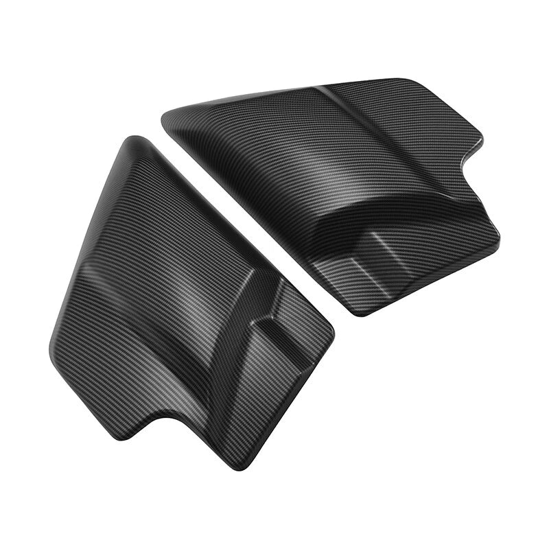 Carbon Fiber Finished Side Cover Panel Fit For Harley Touring Street Glide 09-24