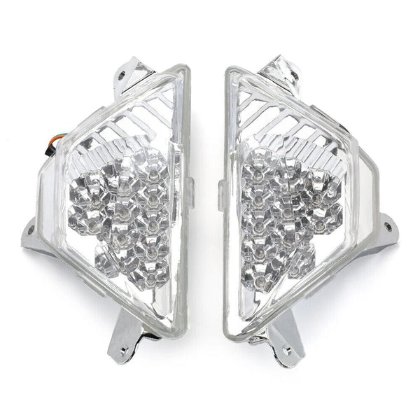 For Kawasaki Ninja 300/400/650/1000 ZX6R/ZX636 Clear Front LED Turn Signal Light