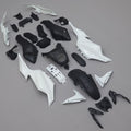For Yamaha FZ07 MT07 2012-2017 Unpainted Fairing Kit ABS Injection Bodywork Set