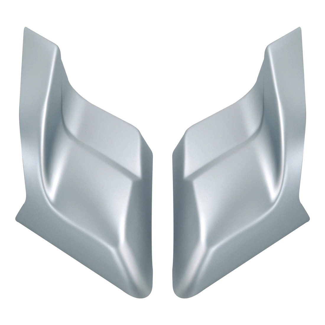 Stretched Side Fairing Cover Fit For Harley Touring 14-23 Barracuda Silver Denim