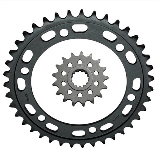 17T 40T Front Rear Sprocket for Yamaha FJ1200 FJ 1200 1986-1993