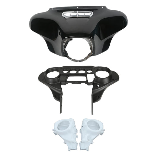 Batwing Inner & Outer Fairing Speakers Cover Fit For Harley Street Glide 14-23