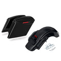 5" Stretched Saddlebags & Rear Fender Fit For Harley Cvo Street Glide 2014-2023