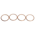4PCS Exhaust Pipe Gasket For Kawasaki ZX7R 91-03 ZX7RR 96-97 Z1000 10-24
