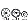 26" Front 18" Rear Wheel Rim Hub Belt Pulley Sprocket Fit For Harley Road Glide