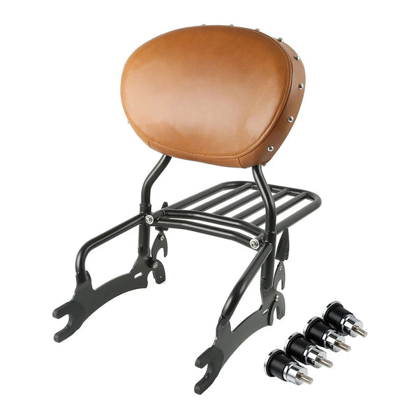 Backrest Sissy Bar Rack Mount Spools Fit For Indian Chief Classic Vintage 14-18