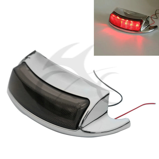 Chrome Rear Fender Tip Brake Light For Harley Electra Glide Ultra Limited 09-16