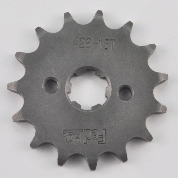 15T Front Sprocket for Honda ST50 88-90 NSR75 92 MSX125 13-20 Kawasaki AE80 81