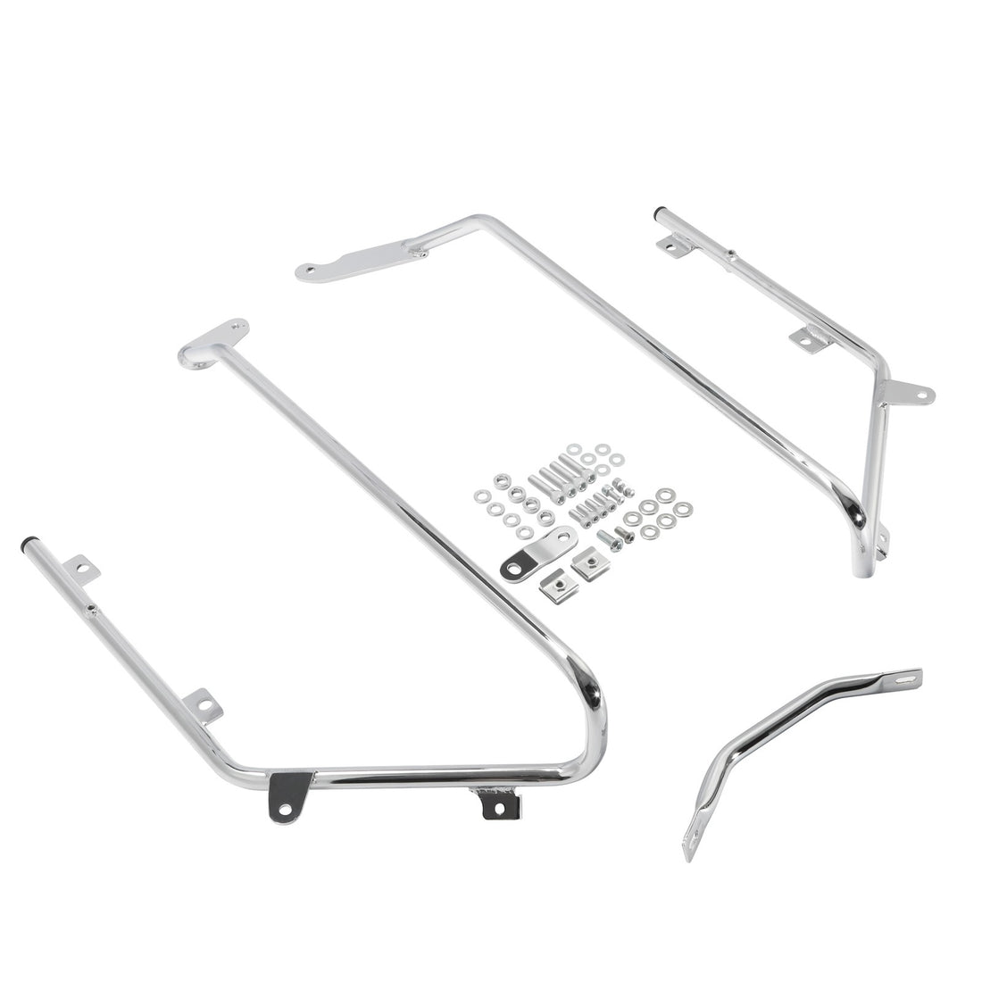 Hard Saddlebag Conversion Brackets Fit For Harley Softail Breakout Fat Boy 18-25