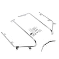 Hard Saddlebag Conversion Brackets Fit For Harley Softail Breakout Fat Boy 18-25