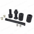 Fit for Kawasaki Z1000 2003 2004 2005 2006 Frame Sliders Crash Protector Black
