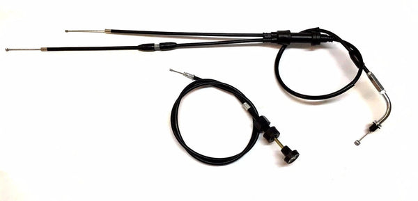 For Fyamaha PW50 Throttle Gas Accelerator Cable & Pull Choke Cable 2003 - 2013