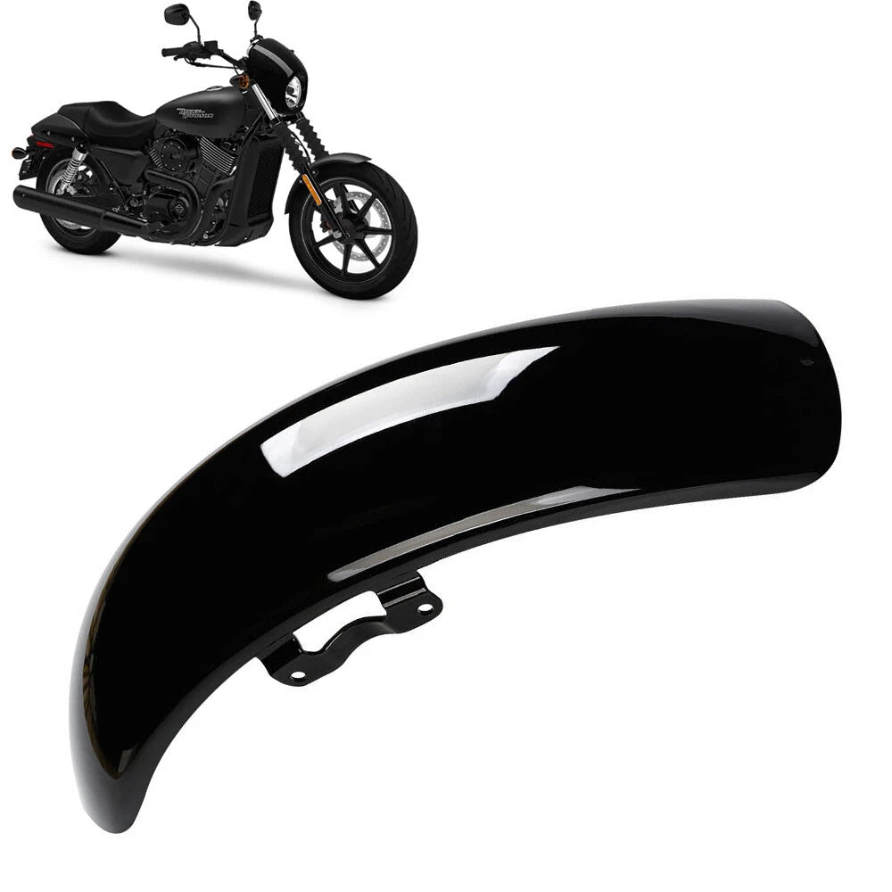 Black Motorcycle Mudguard Front Fender Guard For Harley Street XG750 XG500 15-20