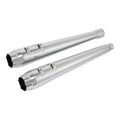 4" Slip on Megaphone Mufflers Exhaust Fit For Harley Road Street Glide 2017-2020