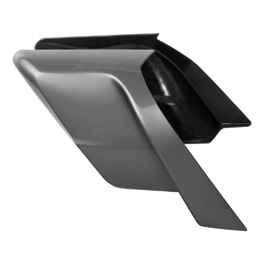 Stretched Side Cover Panel Fit For Harley Touring models 2014-24 Industrial Gray
