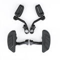 Passenger Footboard Kit Highway Footpegs Long Mount Fit For Harley Touring 93-25