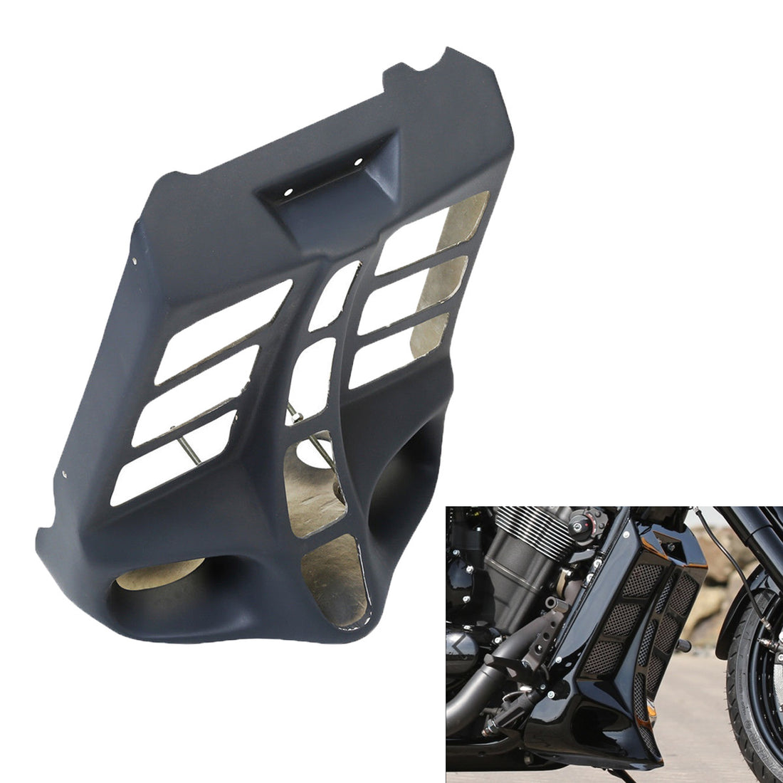 Fiberglass Unpainted Radiator Cover Fit For Harley V-Rod Vrscaw 2007-2010 2008