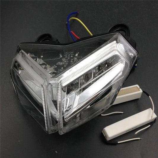 LED Tail Brake Light Clear Fit For Ducati 848/EVO 1098/R/S 1198/R/S 2007-2014 13