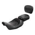 Driver & Passenger Seats Backrest Sissy Bar Fit For Harley Street Glide 09-2023