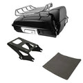 Black Razor Trunk Mount Rack Fit For Harley Touring Road King Street Glide 14-26