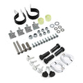 Lower Vented Fairing Mount Hardware Clamps Kit Fit For Harley Touring 1983-2013