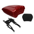 Low Profile Trunk w/Pad +Mount Rack Fit For Indian Chieftain 14-25 Ruby Metallic