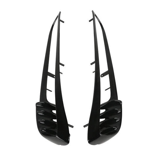 Black Radiator Trim Bezels Fit For Harley V-Rod Vrsca Vrscb Vrscaw 2001-2010 09