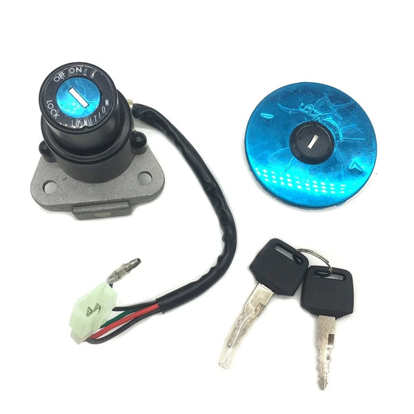 Fuel Gas Cap Ignition Switch Lock Set For Yamaha XT600 1990-1995 XT225 1992-2007
