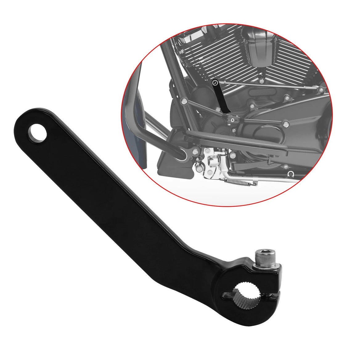 Black Shift Lever Fit For Harley Electra Street Road Glide 2017-2025