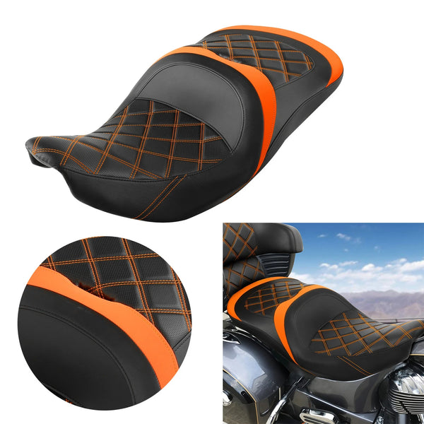 Fit For Indian Roadmaster 15-25 Chieftain Full One Piece Driver Passenger Seat