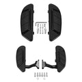 Black Driver & Passenger Floorboards Fit For Harley Touring Road Glide 1993-2025