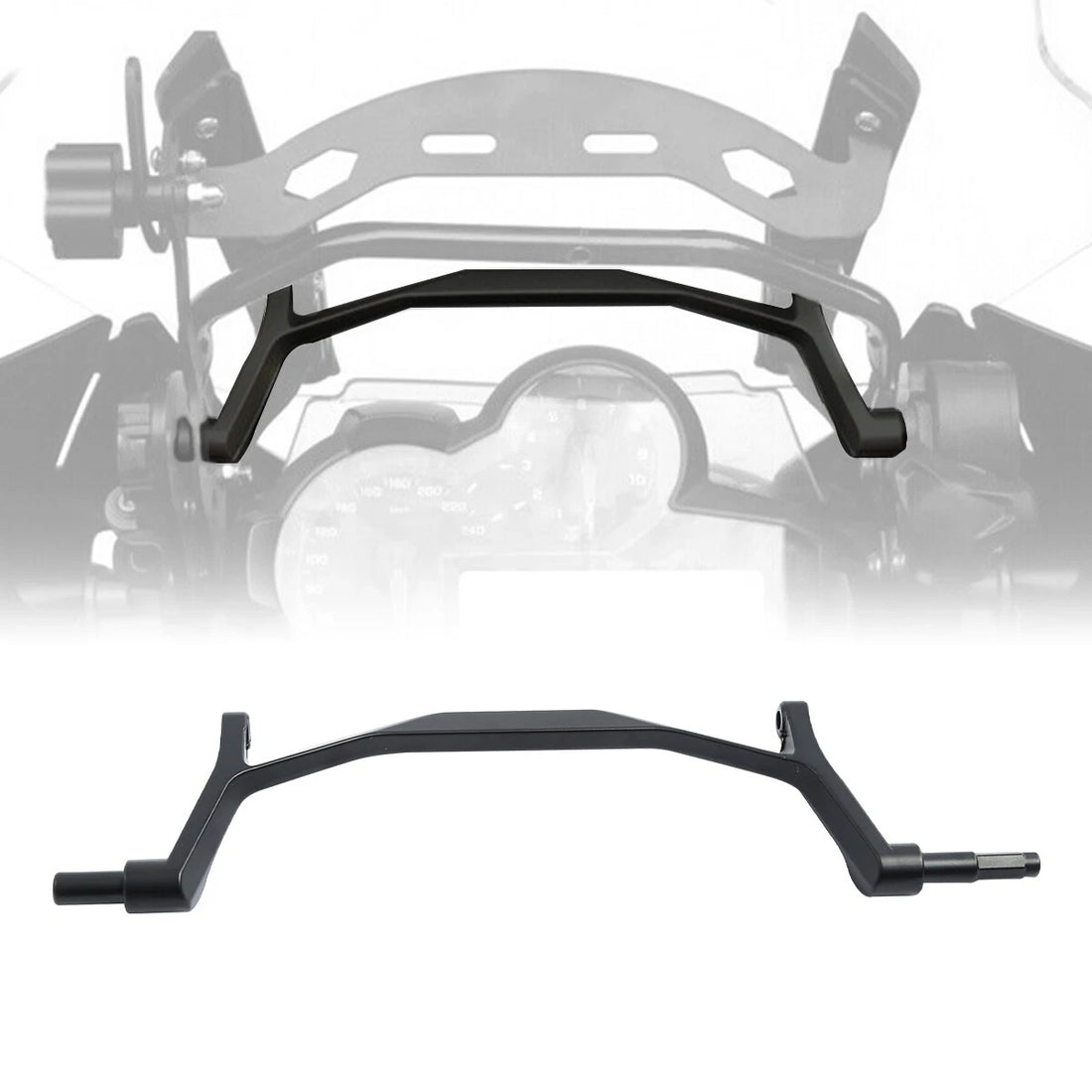 Windshield Bracket Holder Mount Fit For BMW R1200GS 2013-2019 R1250GS 2019-2023