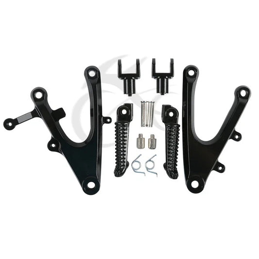 Driver Footpegs Foot Peg Rest Mount Bracket Fit For Yamaha Yzf R1 2004-2006