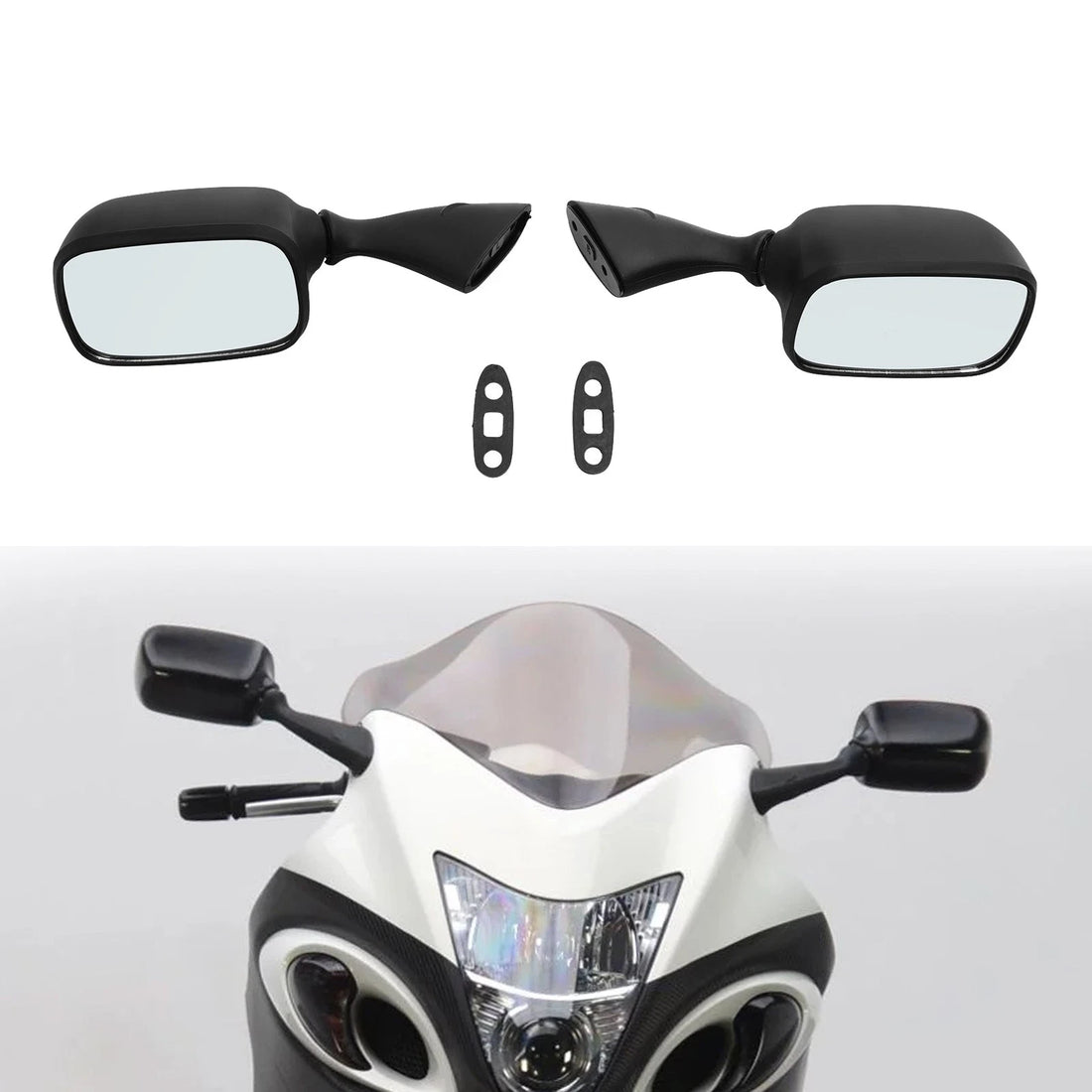 Rear View Mirrors Fit For Suzuki GSX1300R HAYABUSA BUSA 1997-2011 98 99 01 02 03