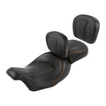 Rider Driver & Passenger Seats Backrest Pad Fit For Harley Road Glide 2009-2023